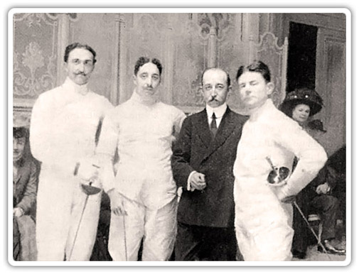 Marcello Bertinetti, Giuseppe Mangiarotti, Masaniello Parise e Riccardo Nowak